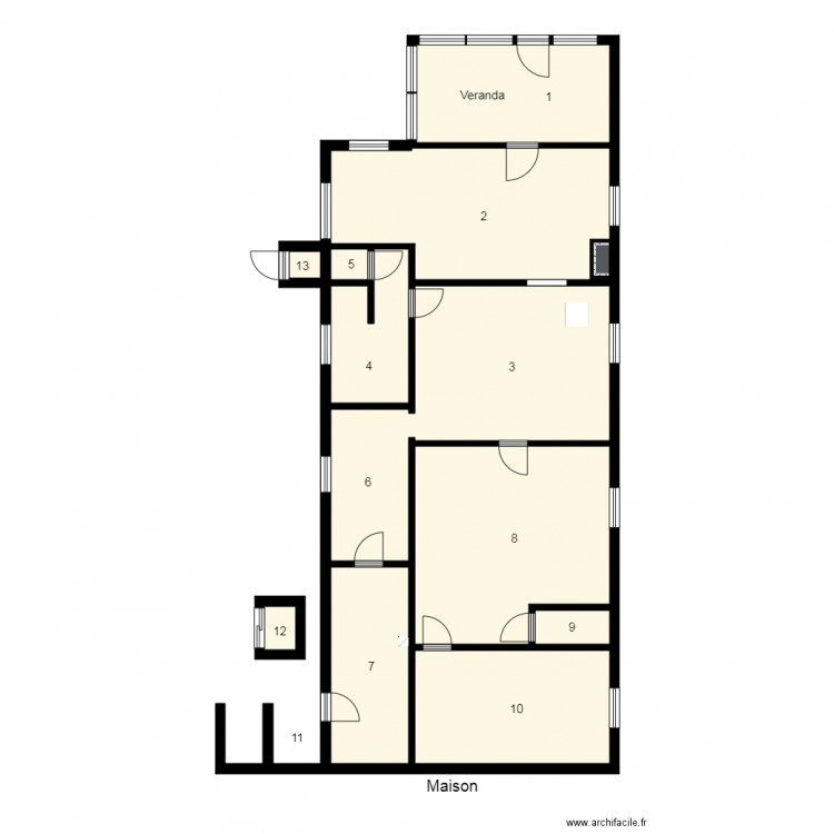 174407 Succession ADAM. Plan de 0 pièce et 0 m2