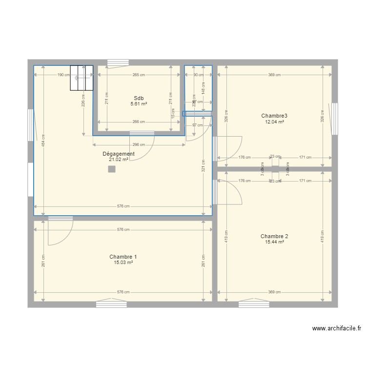 vv ok etage. Plan de 0 pièce et 0 m2