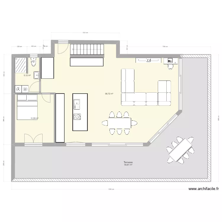 maison v10. Plan de 