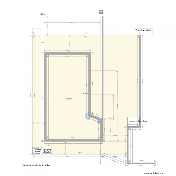 PLAN PISCINE. Plan de 0 pièce et 0 m2