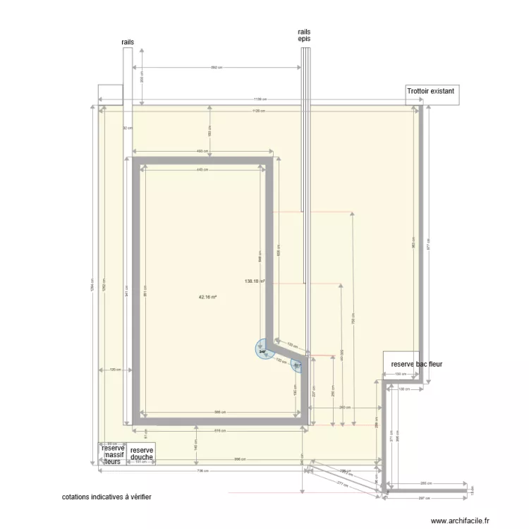 PLAN PISCINE. Plan de 