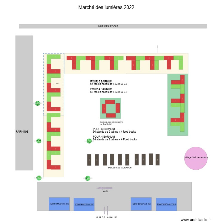 Barnum Marché de Noël 2022-VERS3. Plan de 0 pièce et 0 m2