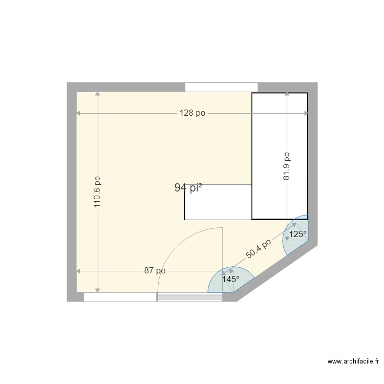 Bureau Aimie 5. Plan de 0 pièce et 0 m2