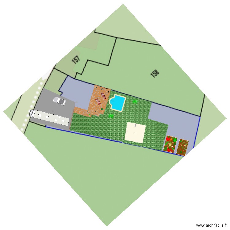 .Moulins 3. Plan de 1 pièce et 26 m2