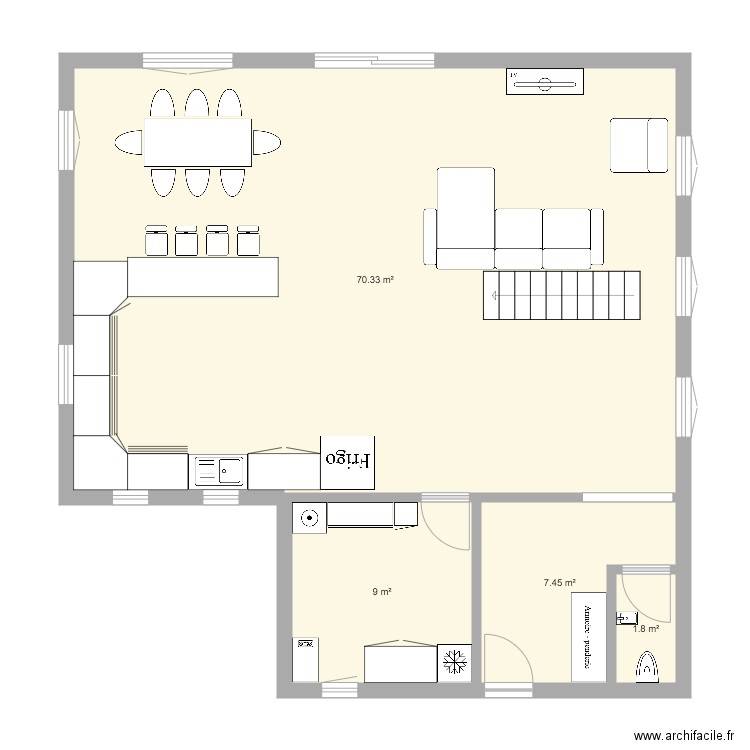 Maison3. Plan de 0 pièce et 0 m2