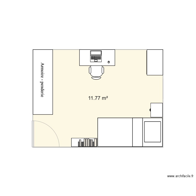 chambre nouvelle peut etre. Plan de 0 pièce et 0 m2