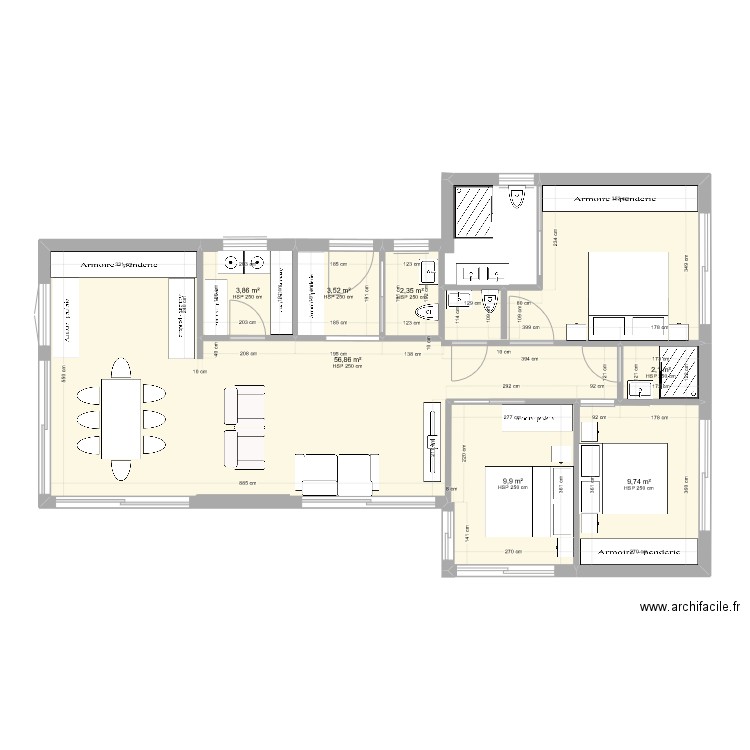 plan rez 3. Plan de 0 pièce et 0 m2