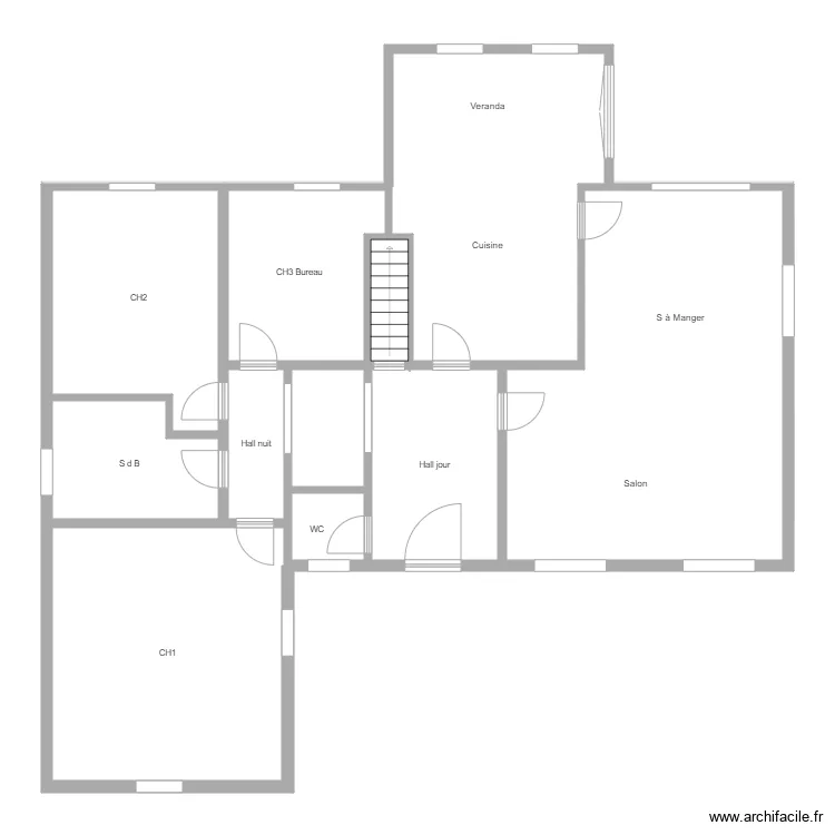 Francis Cornet. Plan de 