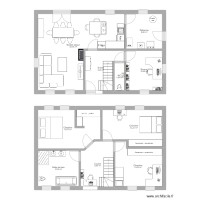 Projet maison - RDC (11 x 7)