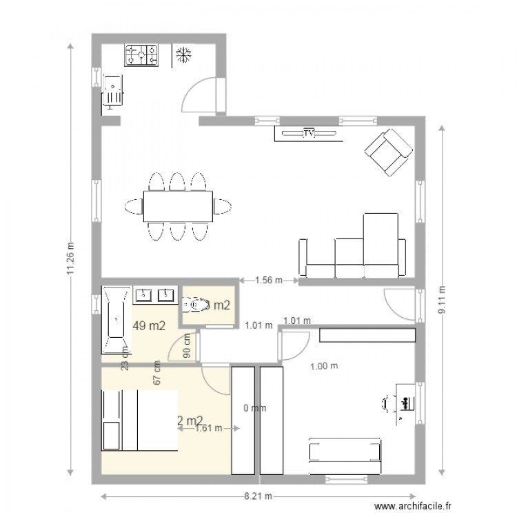 laval 3. Plan de 0 pièce et 0 m2