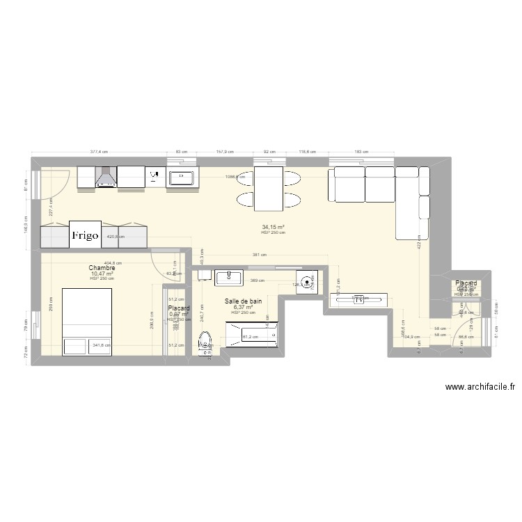 2034 sabatier. Plan de 0 pièce et 0 m2