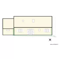 Fa&ccedil;ade Sud Est  Existant