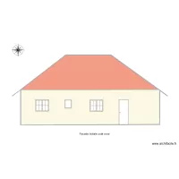 Facade initiale cote nord