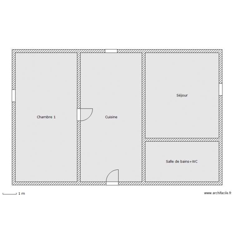 kaufmann. Plan de 0 pièce et 0 m2