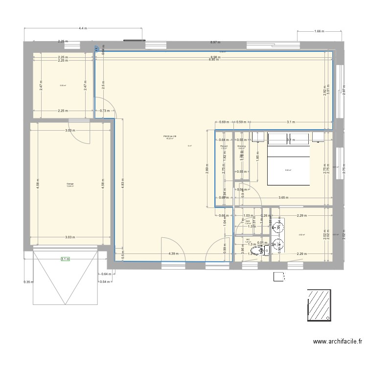 PROJET ATHEE  MODIFIE VERSION ERICLOR du 06 FEV. Plan de 0 pièce et 0 m2