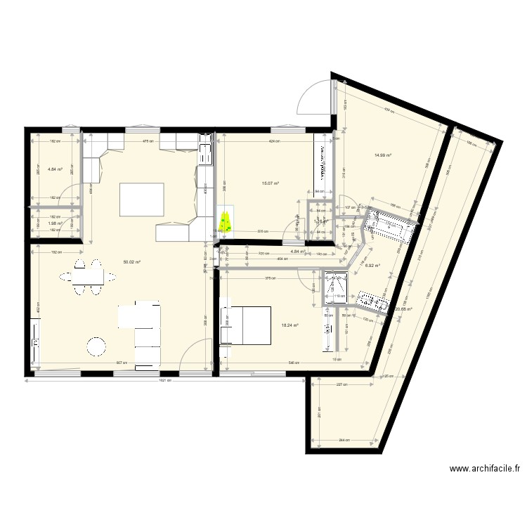 mel mel test 4. Plan de 0 pièce et 0 m2