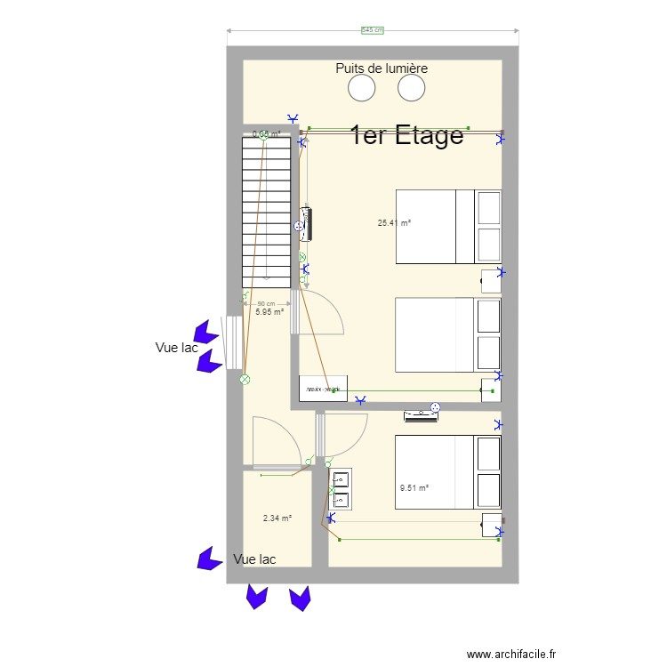 Maison 29 Erpion 1er éléctricité  Eric Ninane. Plan de 0 pièce et 0 m2