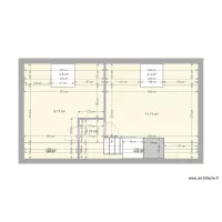 Etage annexe fouesnant vide loi carrez toutes cotes