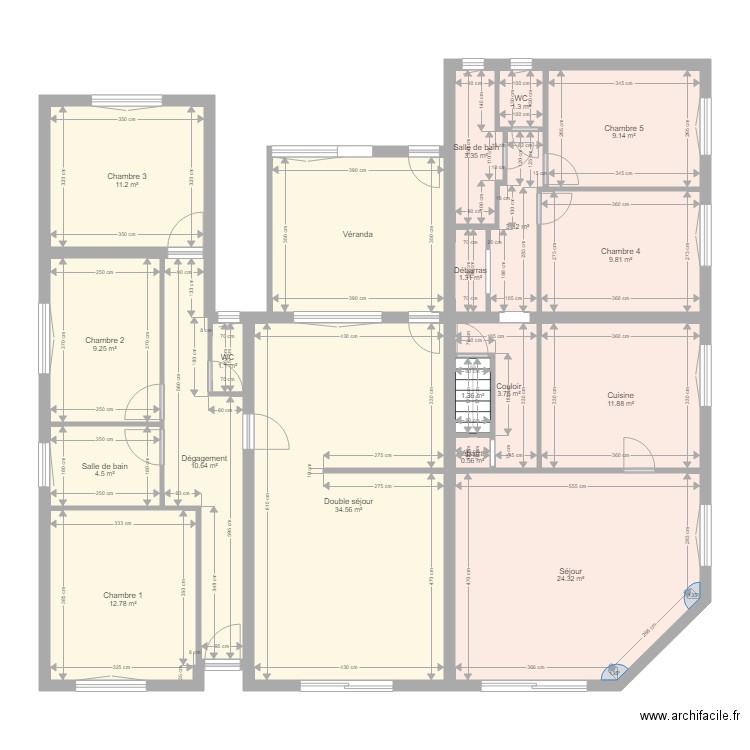 Maison Mindin. Plan de 0 pièce et 0 m2