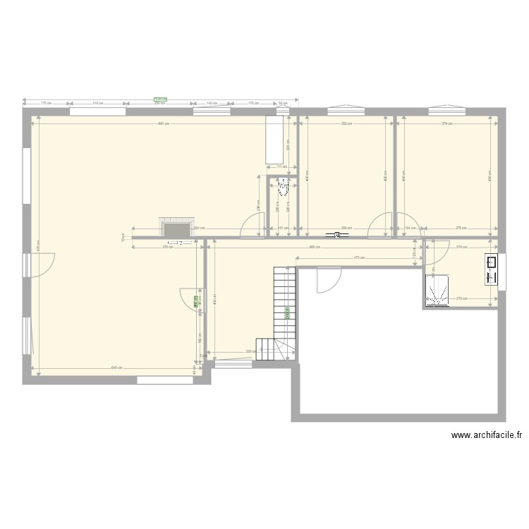 Argimont Modif 01. Plan de 0 pièce et 0 m2