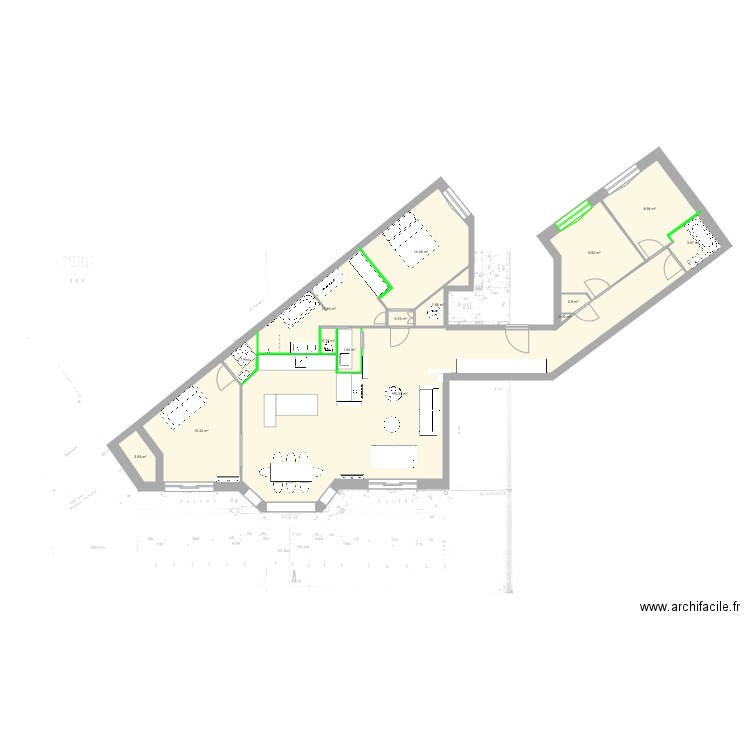 Felix Faure. Plan de 0 pièce et 0 m2