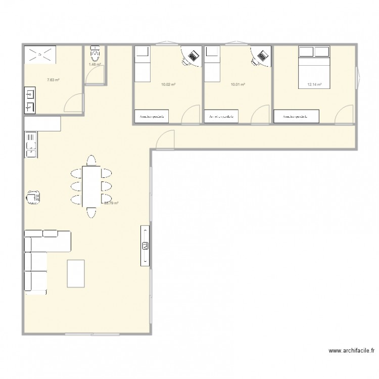 plan maison moi. Plan de 0 pièce et 0 m2