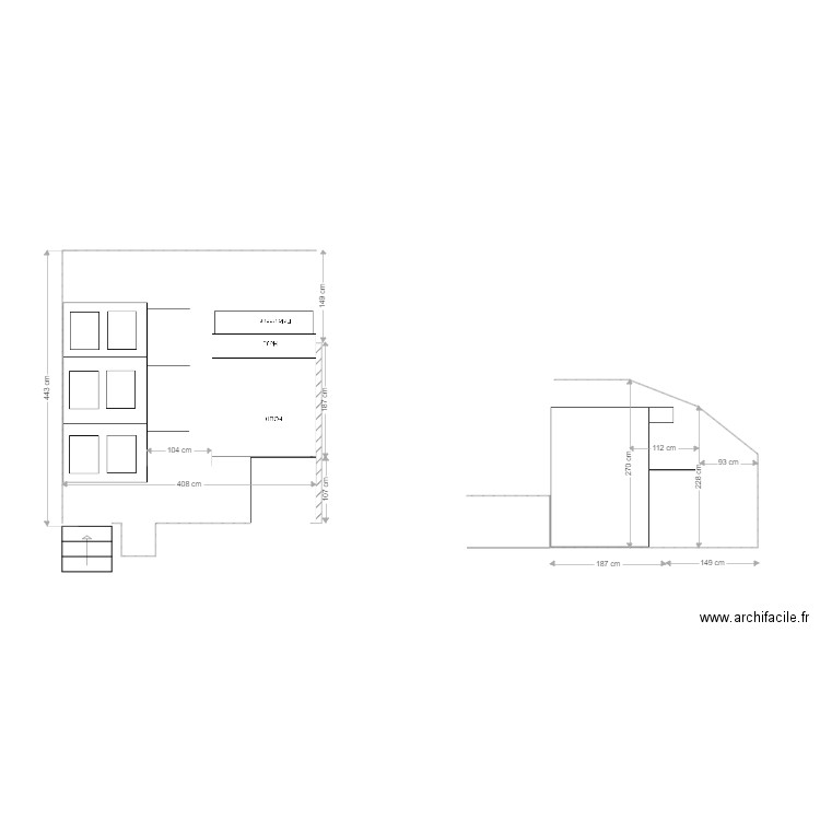 Forest. Plan de 0 pièce et 0 m2