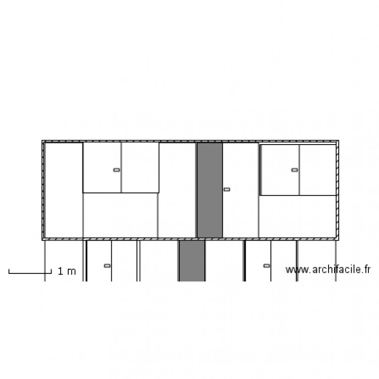 facade1. Plan de 0 pièce et 0 m2