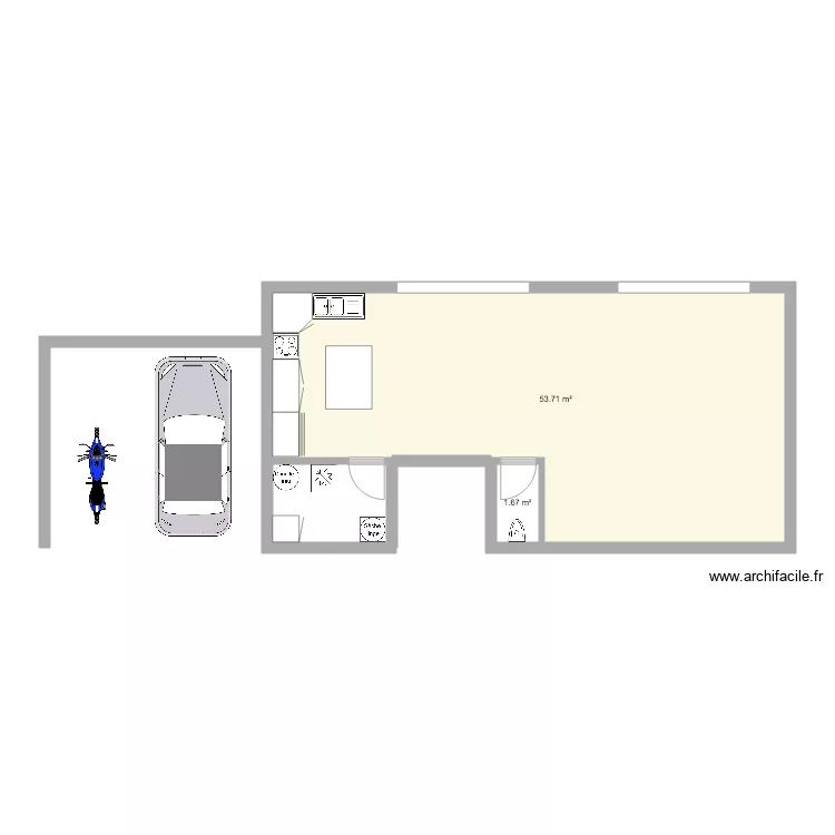 MAISON 1. Plan de 