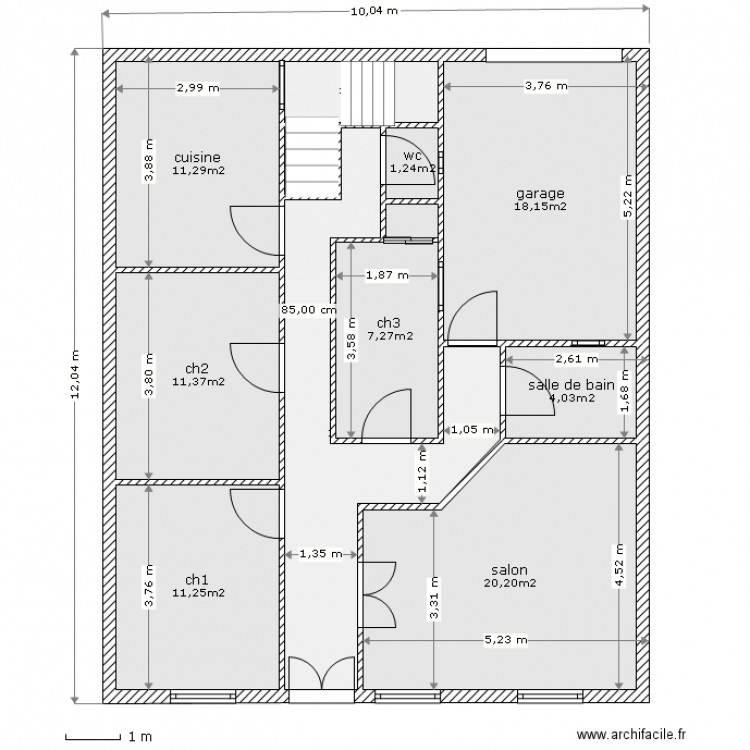 plan a. Plan de 0 pièce et 0 m2