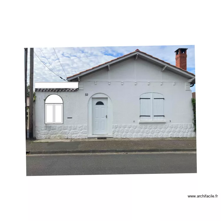 facade modif. Plan de 