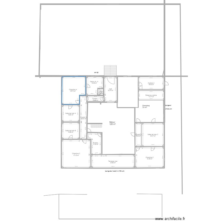 H10. Plan de 0 pièce et 0 m2