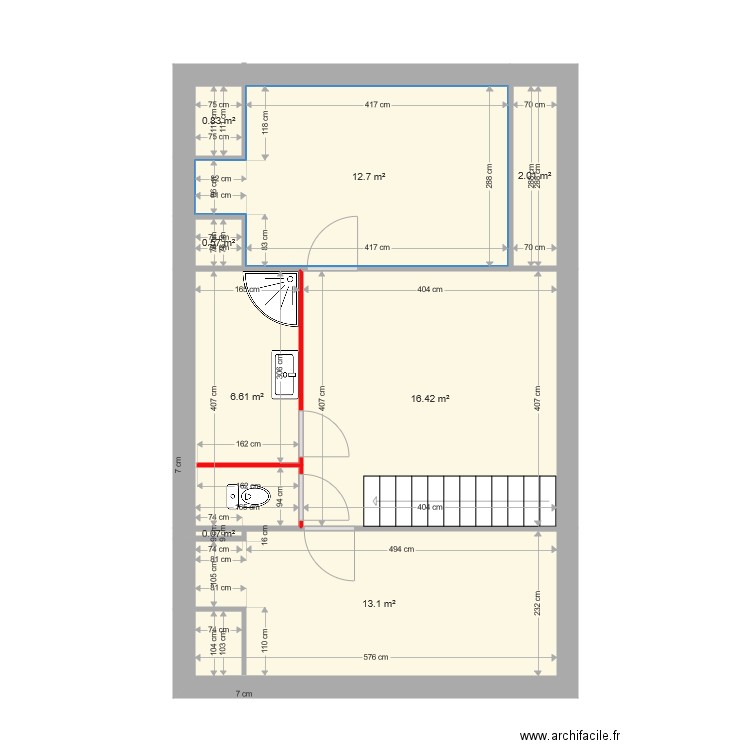 HENRY étage. Plan de 0 pièce et 0 m2