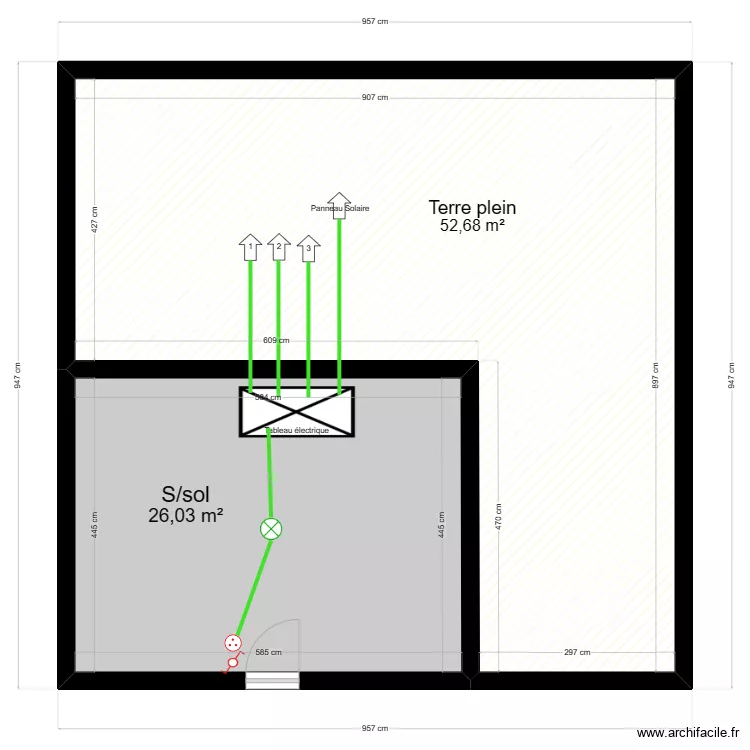 Zareen sous-sol. Plan de Zareen sous-sol. Plan de