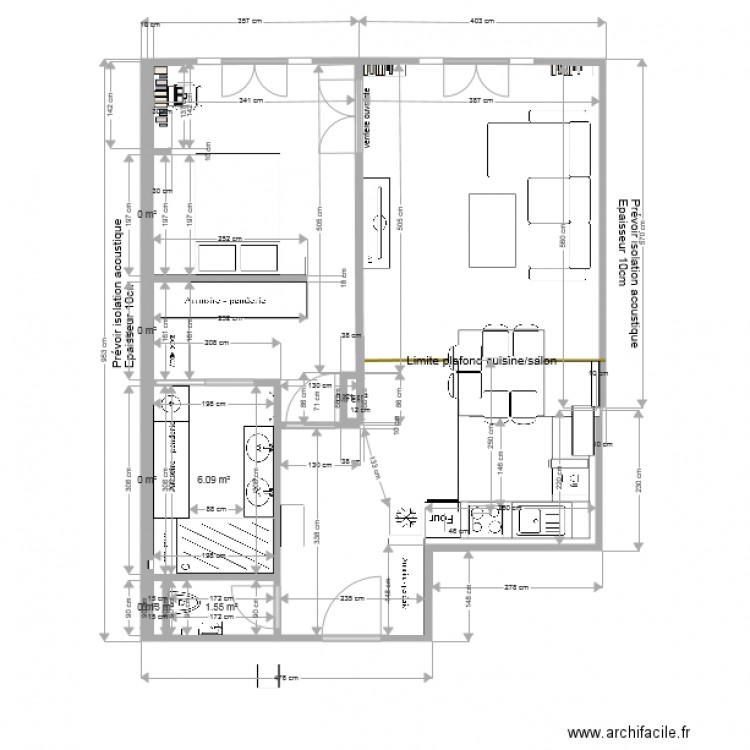 Hotel des postes Ouverture partielle 6. Plan de 0 pièce et 0 m2