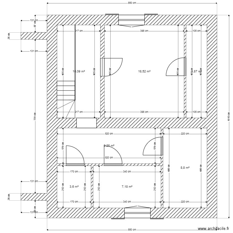 SAINT LAURENT ETAGE 2. Plan de 0 pièce et 0 m2