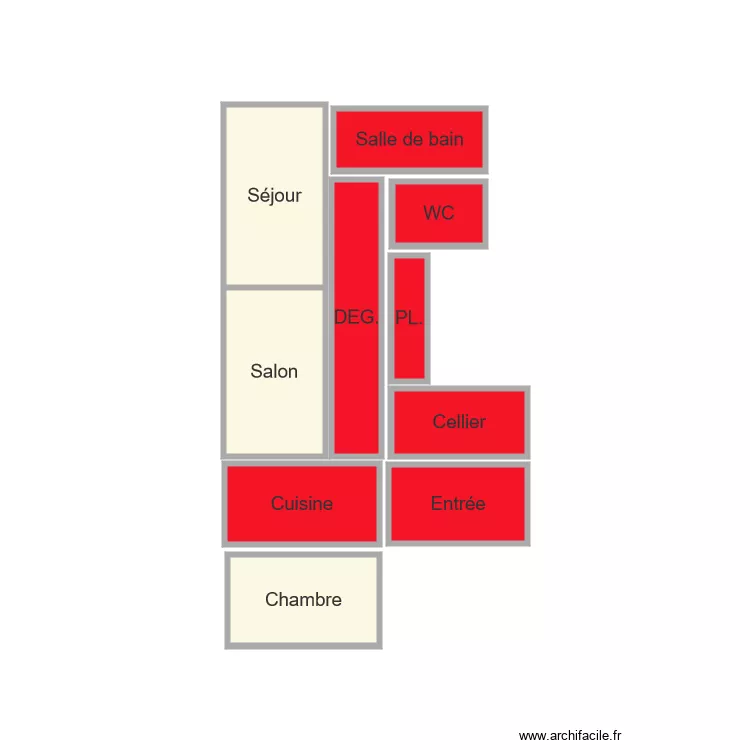 tour ivoire. Plan de 
