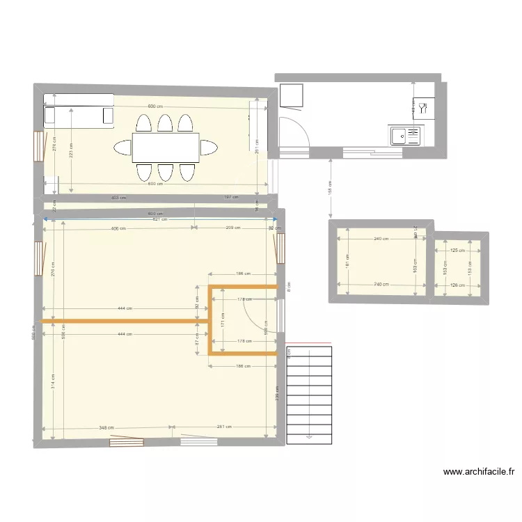 petite maison P-33. Plan de 