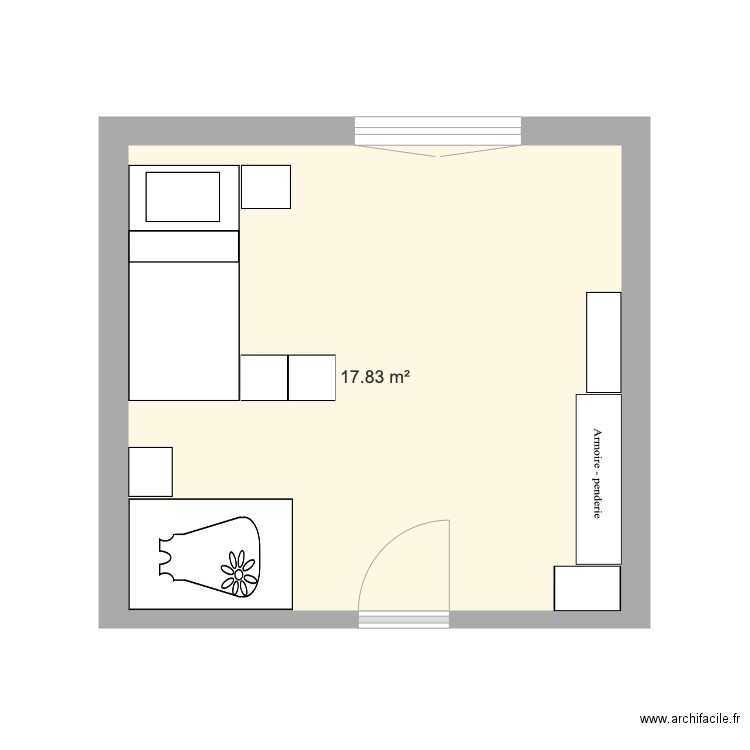 Chambre Enfants. Plan de 0 pièce et 0 m2