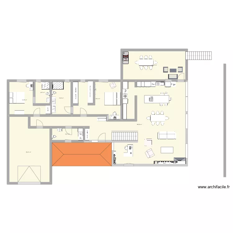 Bois&eacute; 3 rdc. Plan de 