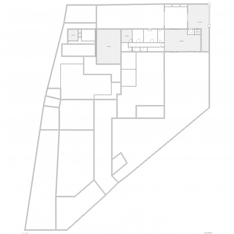 agrandissement. Plan de 0 pièce et 0 m2