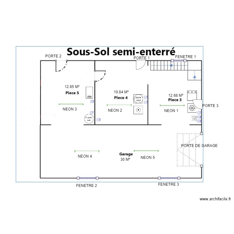 11111. Plan de 0 pièce et 0 m2