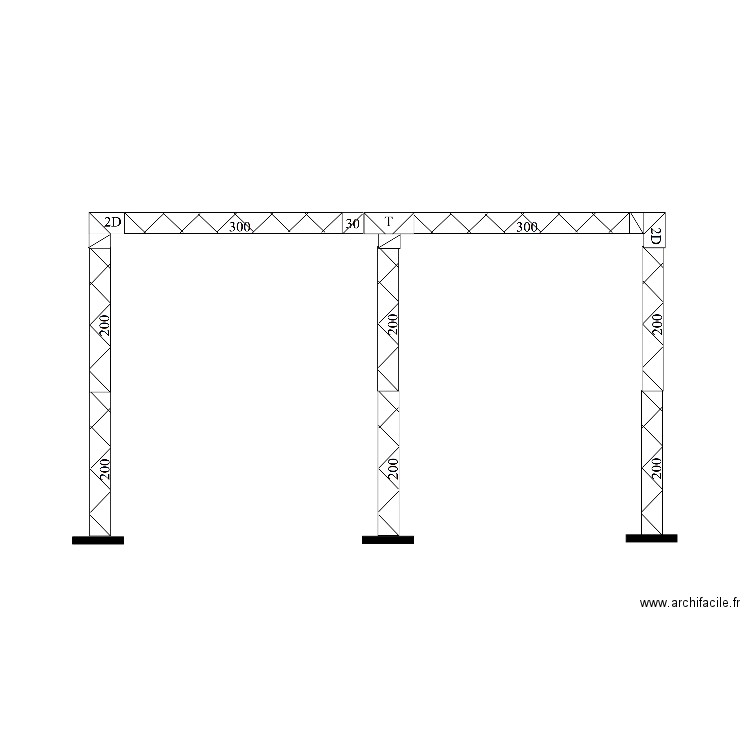 Arche BBS. Plan de 0 pièce et 0 m2