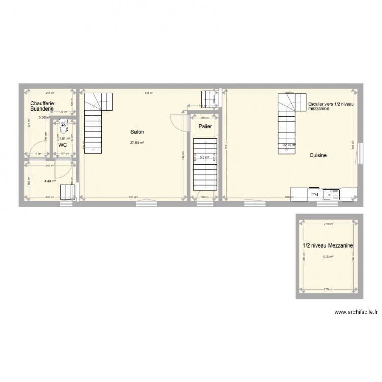 Lisogne 1 ruwelette. Plan de 0 pièce et 0 m2