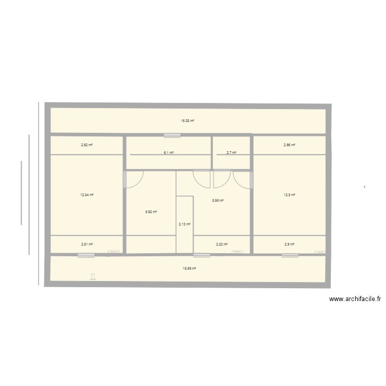 Comble 2. Plan de 0 pièce et 0 m2