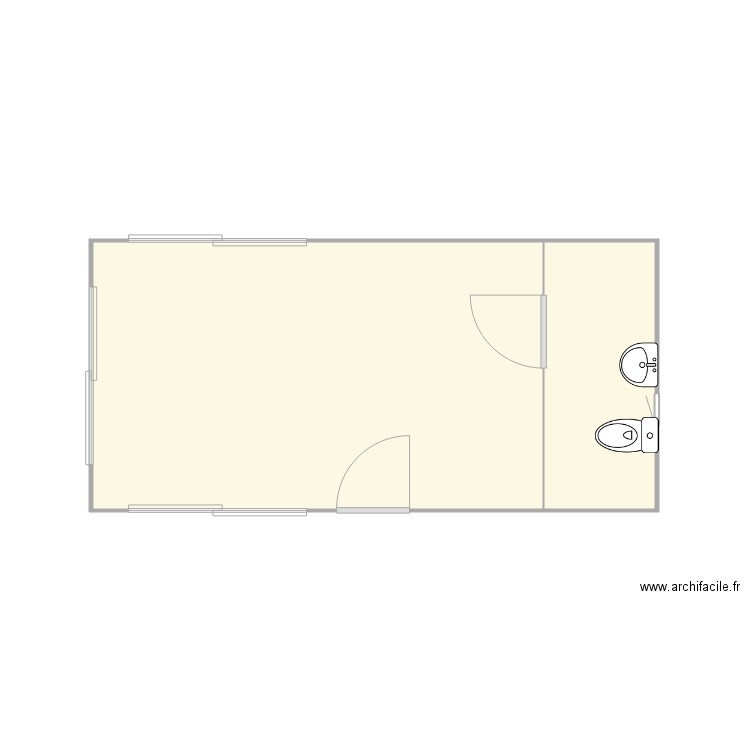 Plan simplifié V6. Plan de 0 pièce et 0 m2