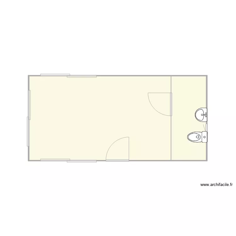 Plan simplifi&eacute; V6. Plan de 