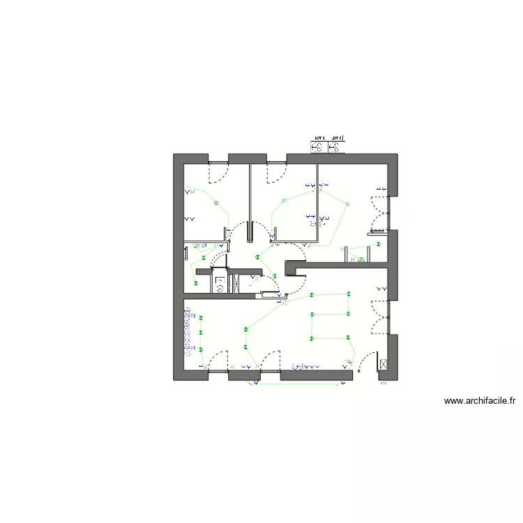 lot 1 elec. Plan de lot 1 elec. Plan de