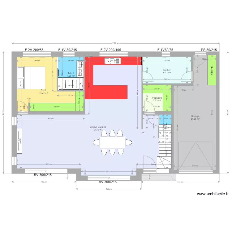 COULOMBELBEUVLET 2. Plan de 
