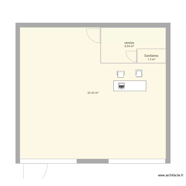 Plan Magasin Sport Encore. Plan de 